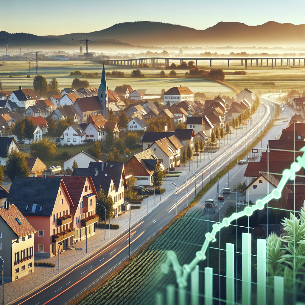 Einfluss von Infrastrukturprojekten auf Immobilienpreise in Adelsreute.